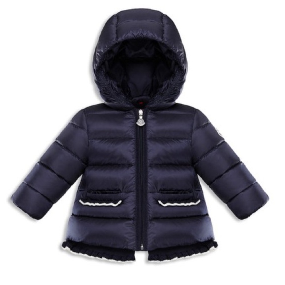 Moncler Navy Kids Puffer Jacket